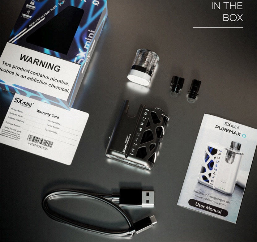 SXmini PureMax Q Pod 1500mAh 35w