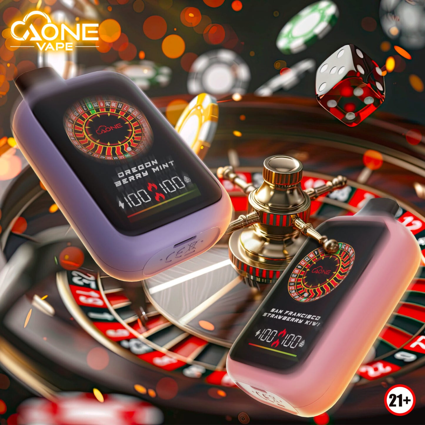 AONE VAPE Casino X 賭場 一次性 3%