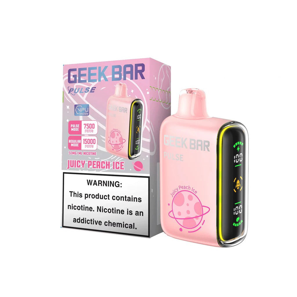 美國大牌 Geek Bar Pulse Vape 脈衝5% 一次性 15000口