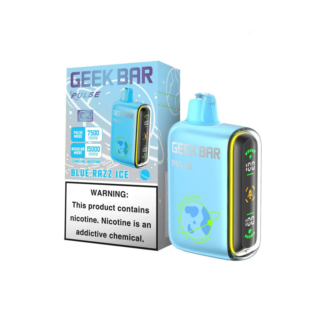 美國大牌 Geek Bar Pulse Vape 脈衝5% 一次性 15000口