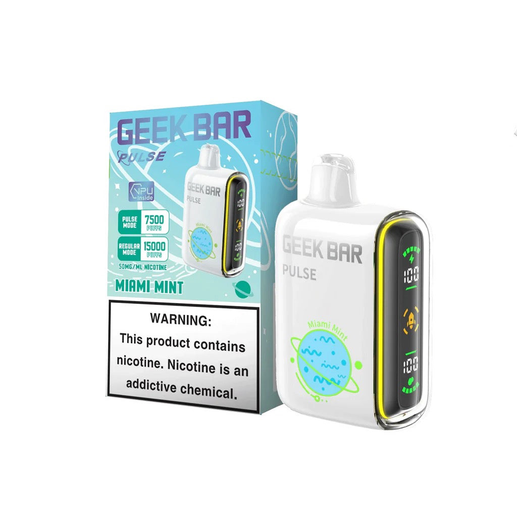 美國大牌 Geek Bar Pulse Vape 脈衝5% 一次性 15000口