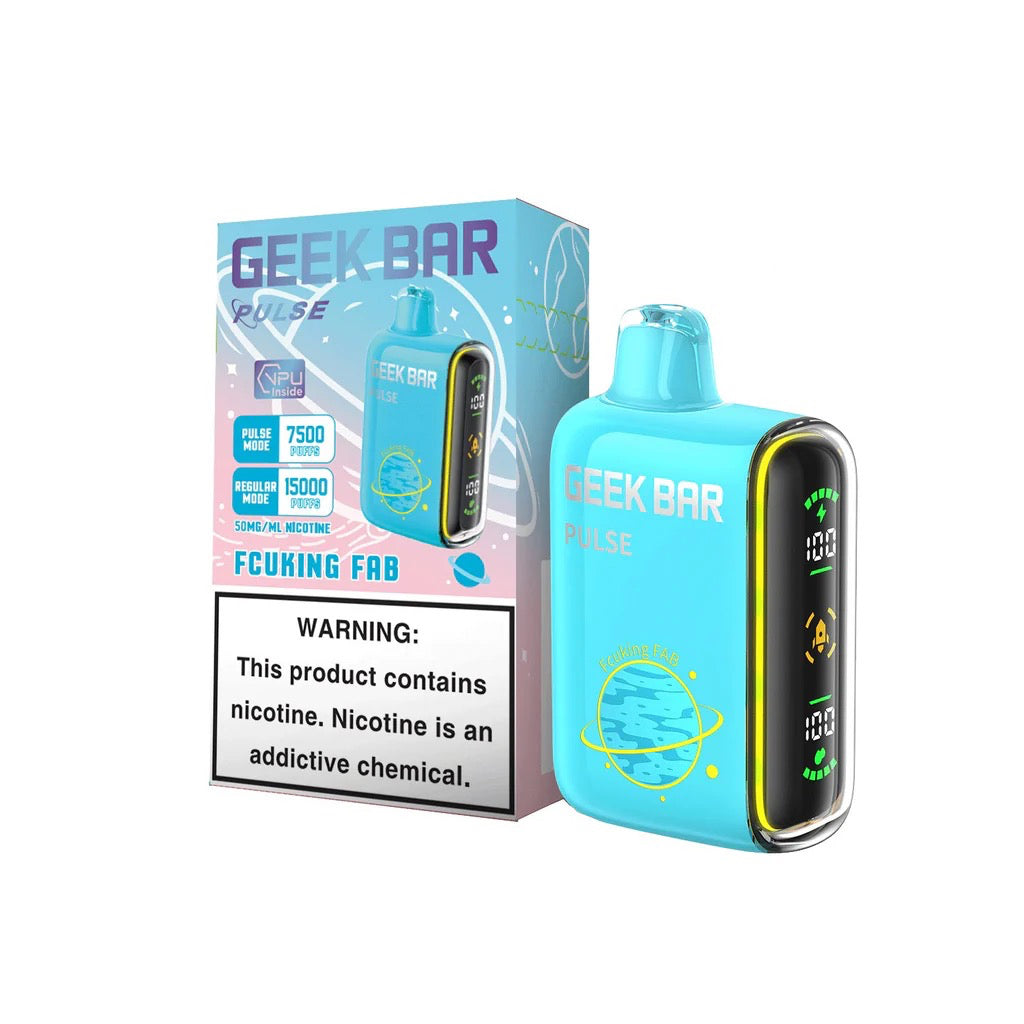 美國大牌 Geek Bar Pulse Vape 脈衝5% 一次性 15000口