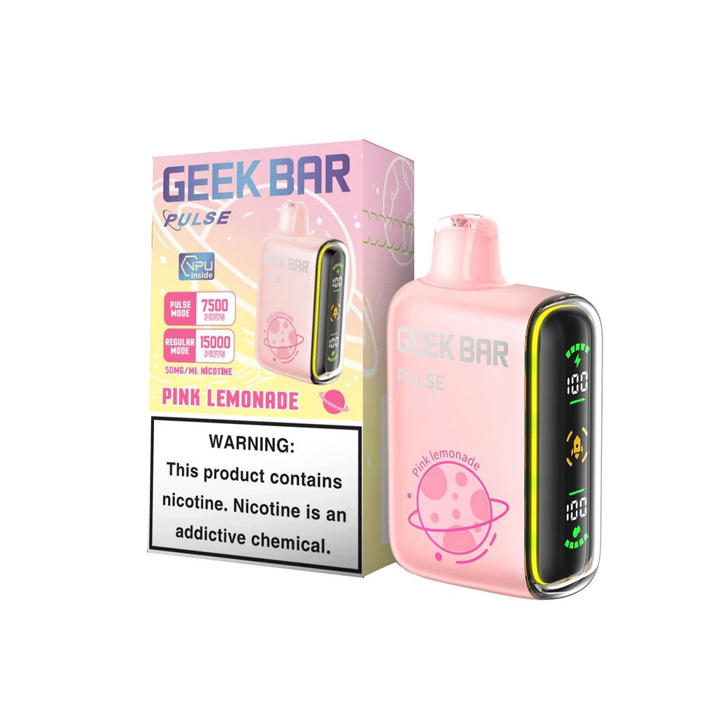 美國大牌 Geek Bar Pulse Vape 脈衝5% 一次性 15000口