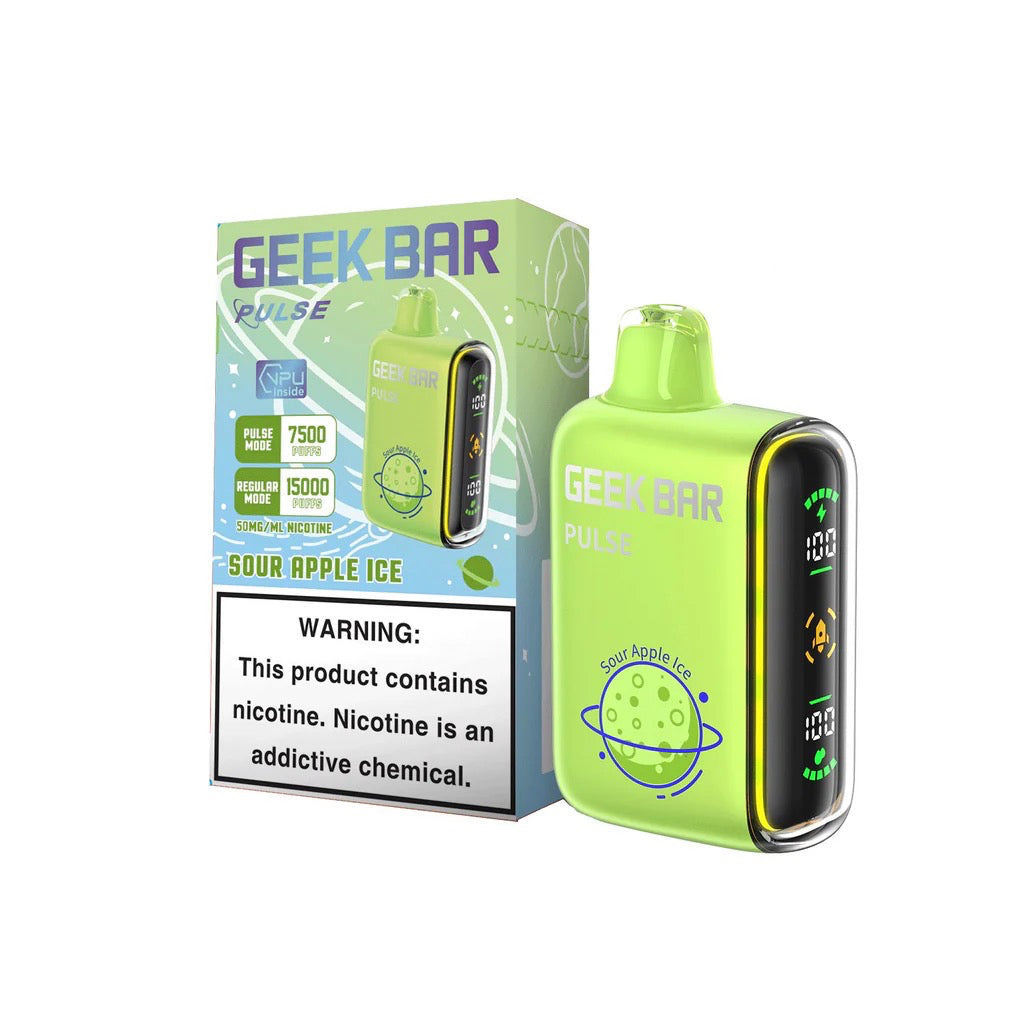 美國大牌 Geek Bar Pulse Vape 脈衝5% 一次性 15000口