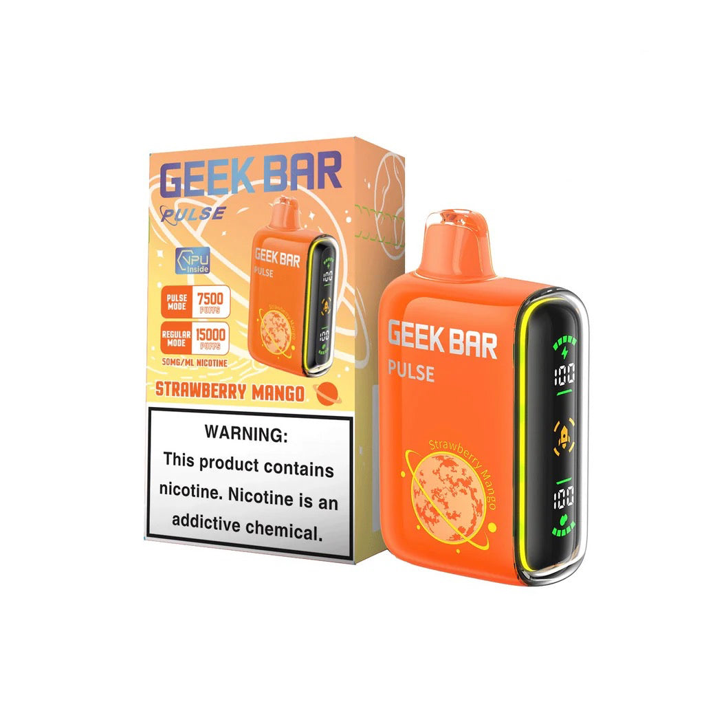美國大牌 Geek Bar Pulse Vape 脈衝5% 一次性 15000口