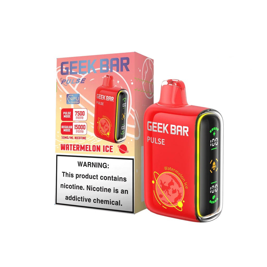 美國大牌 Geek Bar Pulse Vape 脈衝5% 一次性 15000口