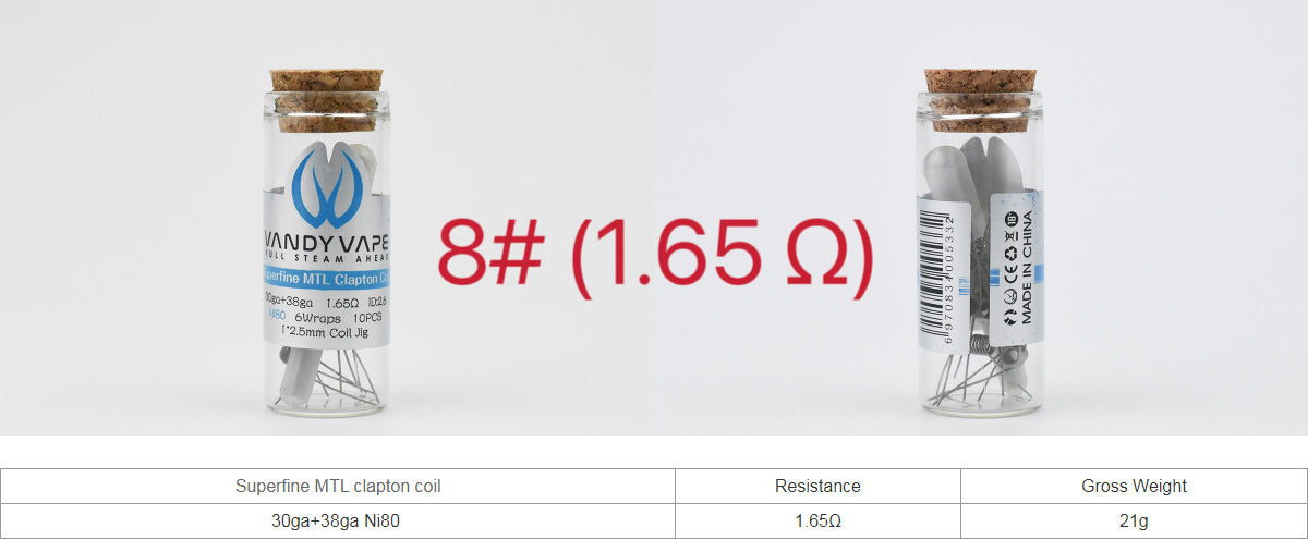 Vandyvape prebuilt coils 一盒10入