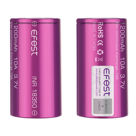 Efest INR 18350 1200mAh 10A