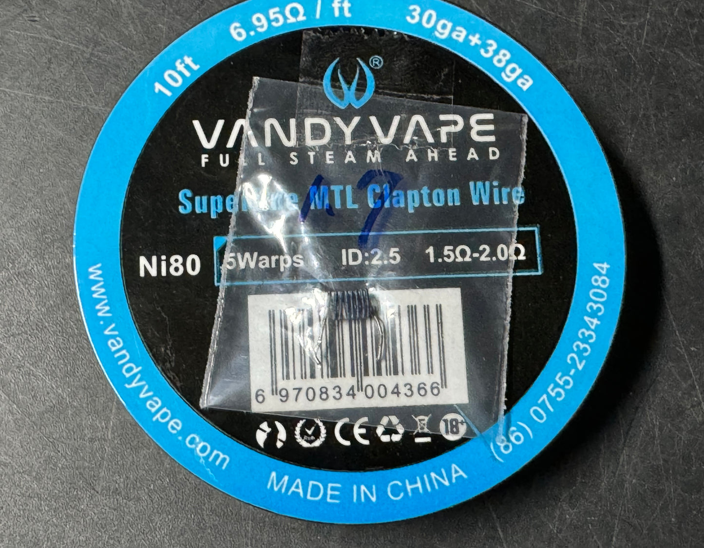 Vandy Vape Specialty Wire Spool 克萊普頓線