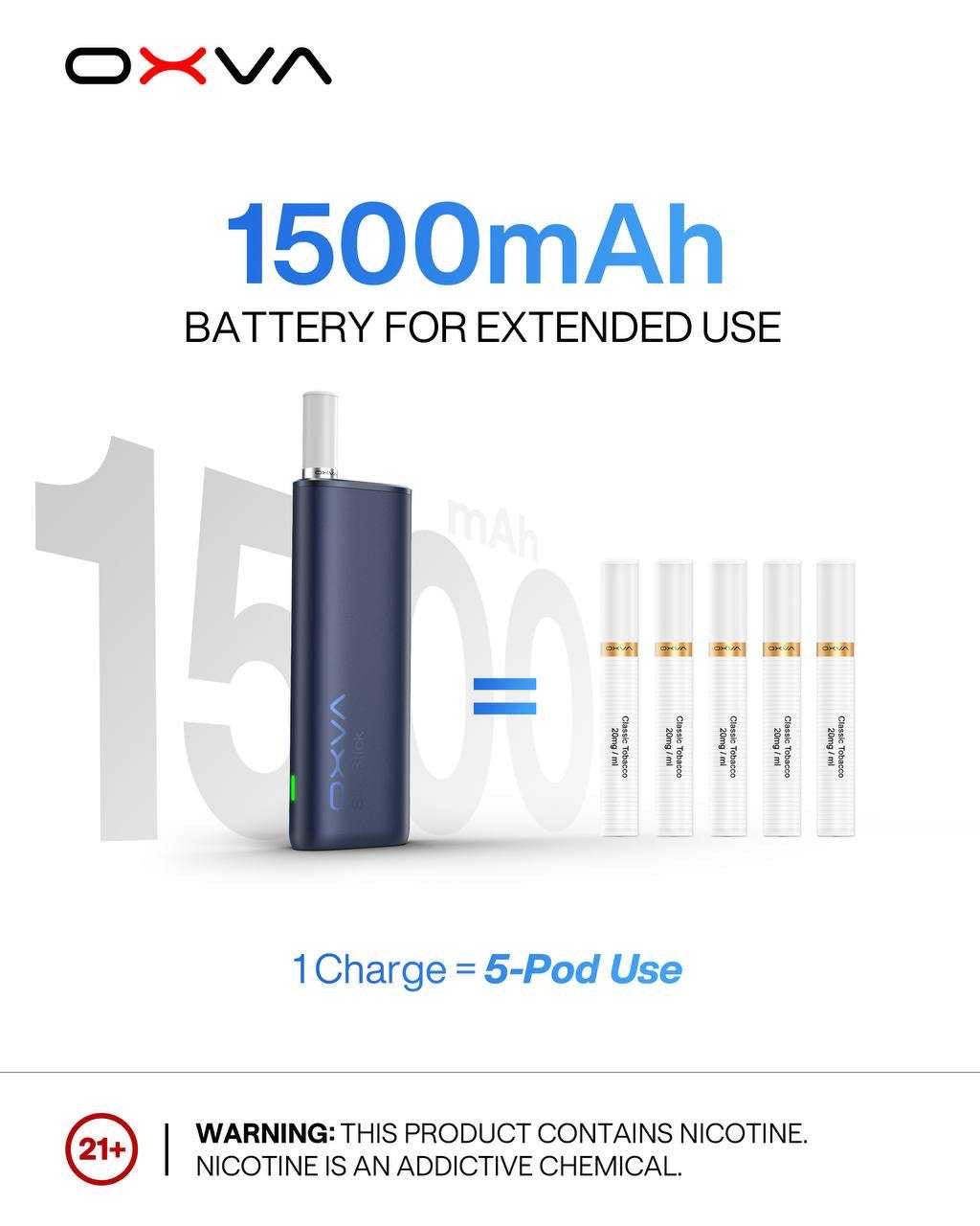 OXVA SLIMSTICK 預注油加熱棒