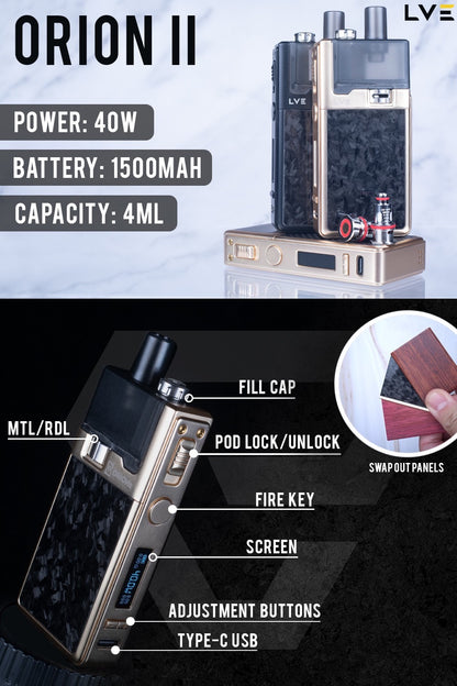 LVE獵戶座 Orion II 二代