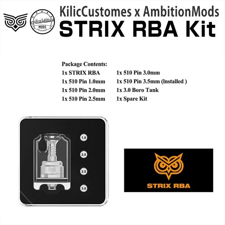 Ambition mods 
STRIX RBA 野心家聯名款套模