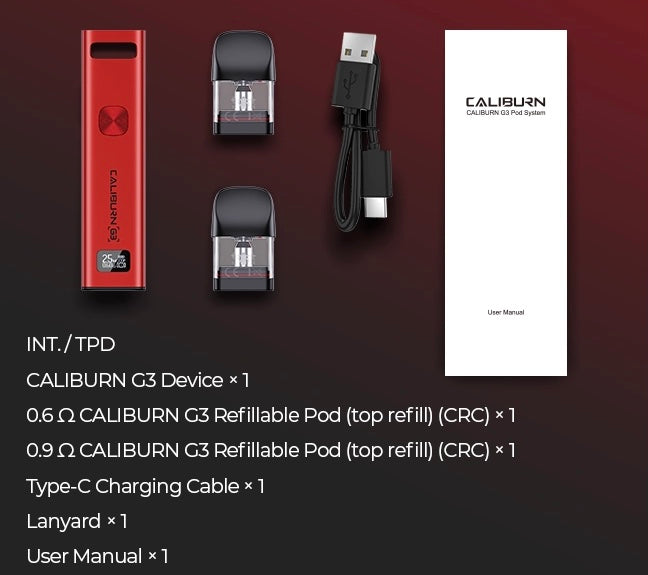 Uwell Caliburn G3