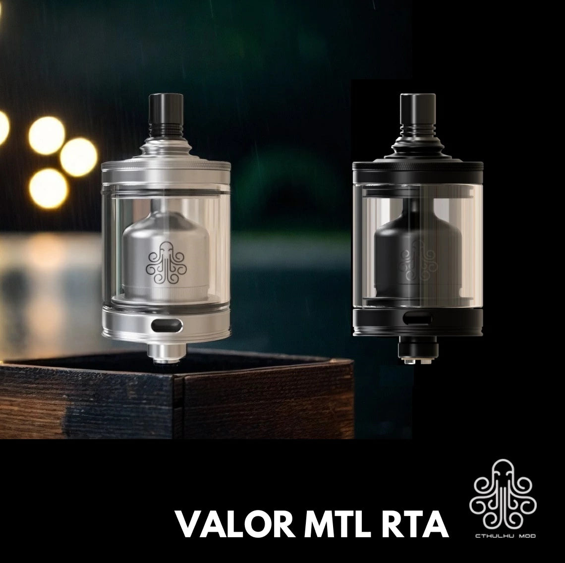 Cthulhu Valor MTL RTA
克蘇魯 勇氣 RTA 22mm  2.4ml