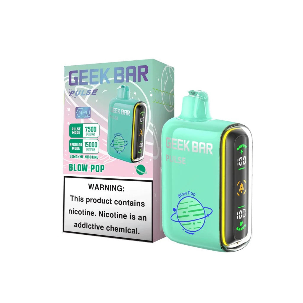 美國大牌 Geek Bar Pulse Vape 脈衝5% 一次性