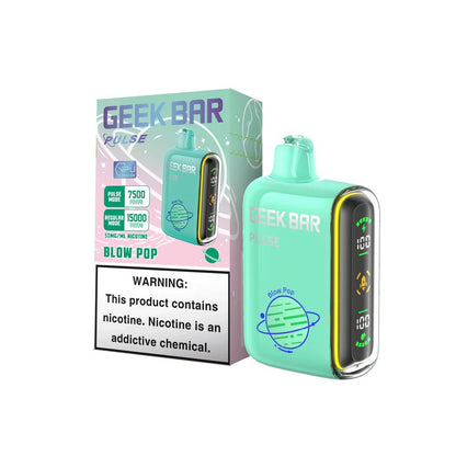 美國大牌 Geek Bar Pulse Vape 脈衝5% 一次性