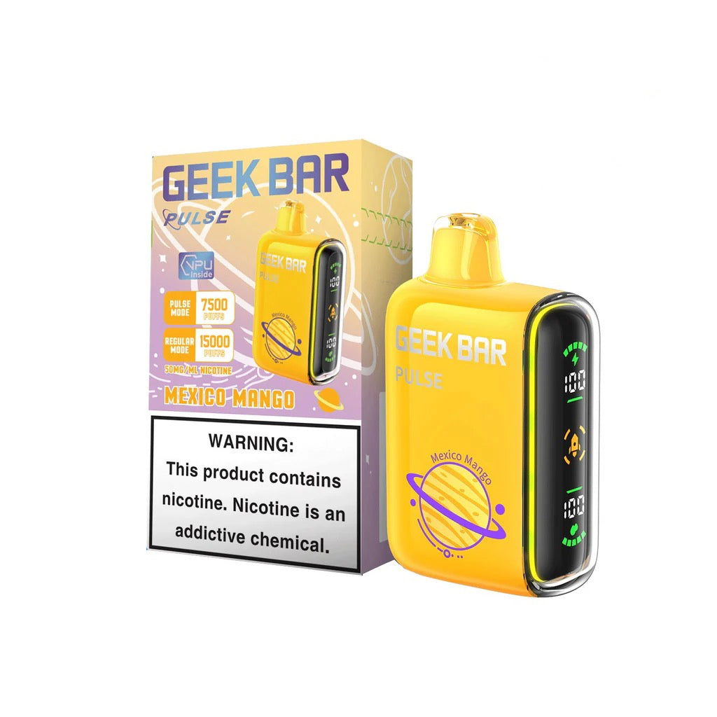 美國大牌 Geek Bar Pulse Vape 脈衝5% 一次性