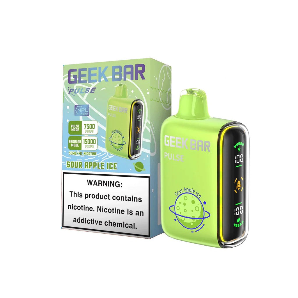 美國大牌 Geek Bar Pulse Vape 脈衝5% 一次性