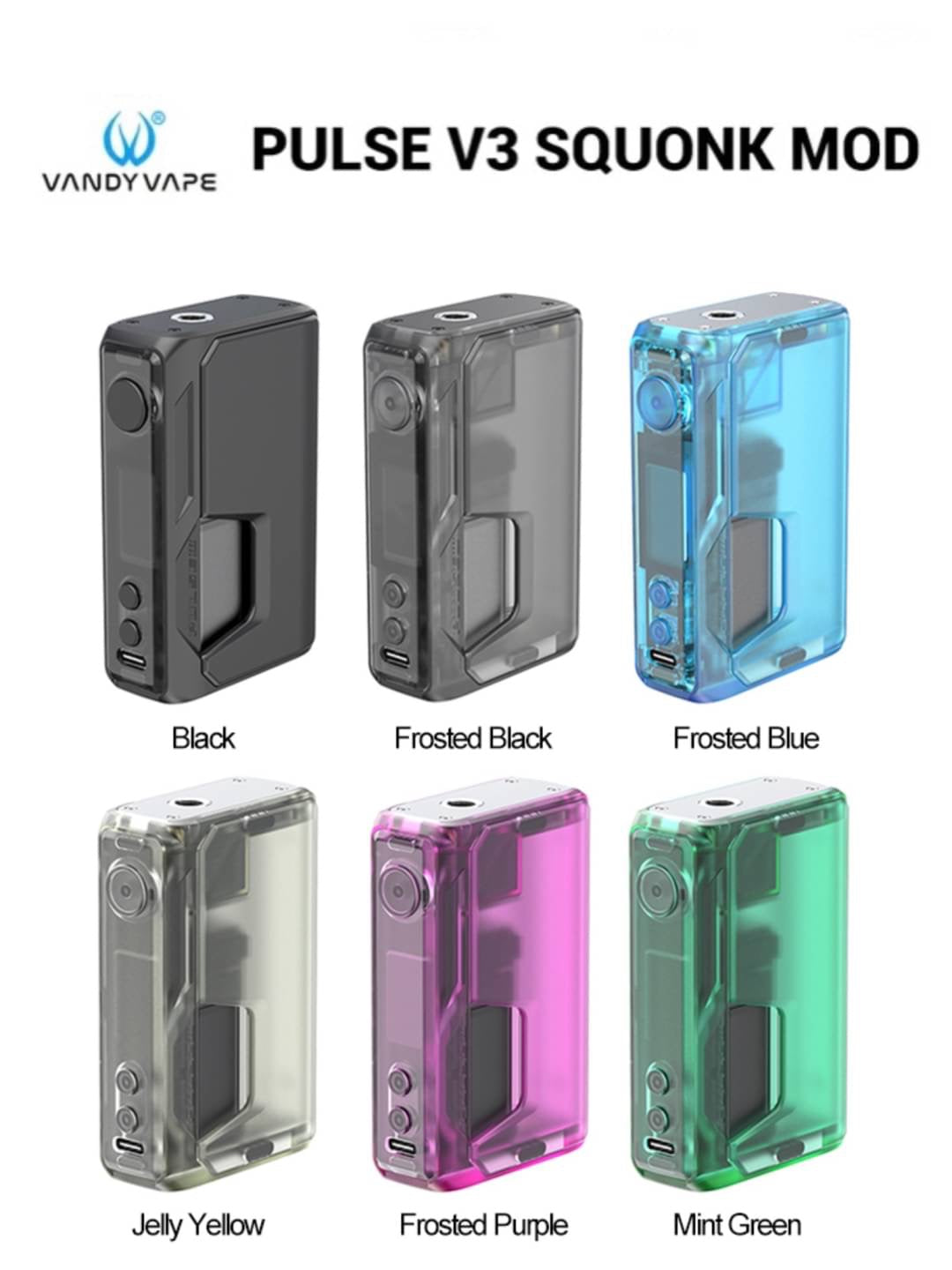 VandyVape Pulse V3 Squonk Mod 脈衝3