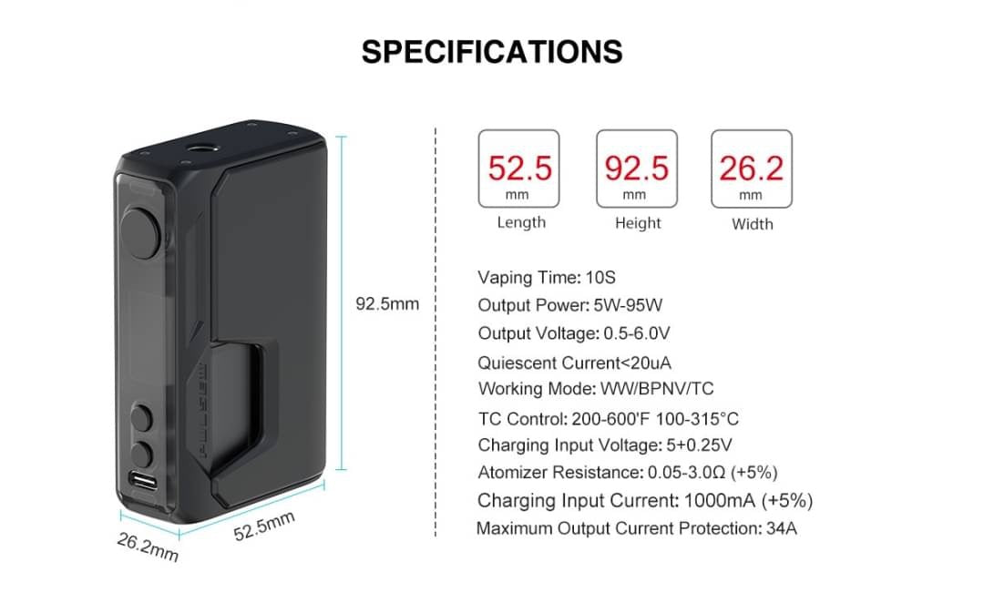 VandyVape Pulse V3 Squonk Mod 脈衝3