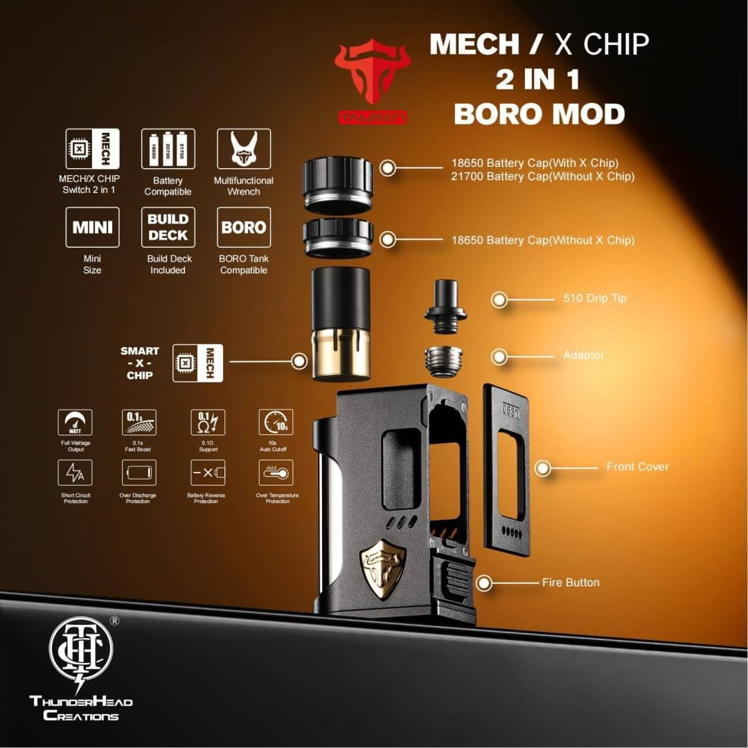 Tauren Mech BORO Mod 半機械 / 純機械 BB盒