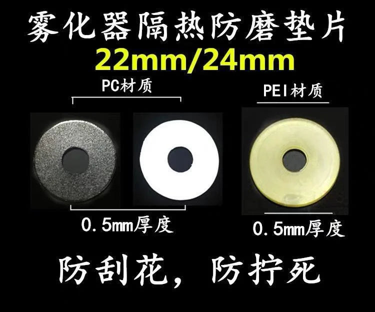 霧化器 防刮墊片 24mm / 22mm