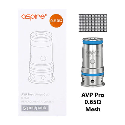 Aspire AVP Coils 一盒5入