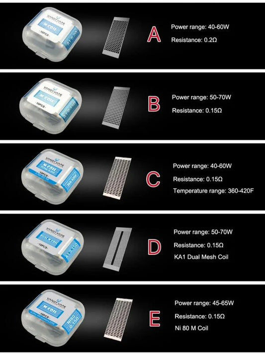 Vandy MESH COIL 網片 一盒10入
