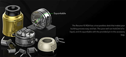 Wotofo Recurve Dual V2 RDA  小蠻腰 V2