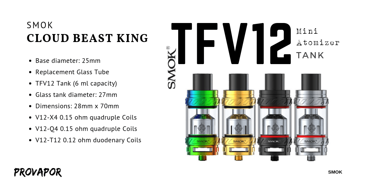 Smok TFV12 Coils  一盒3入